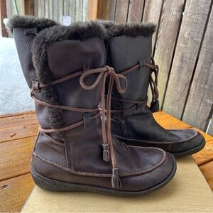 Camper Brown Winter Boots